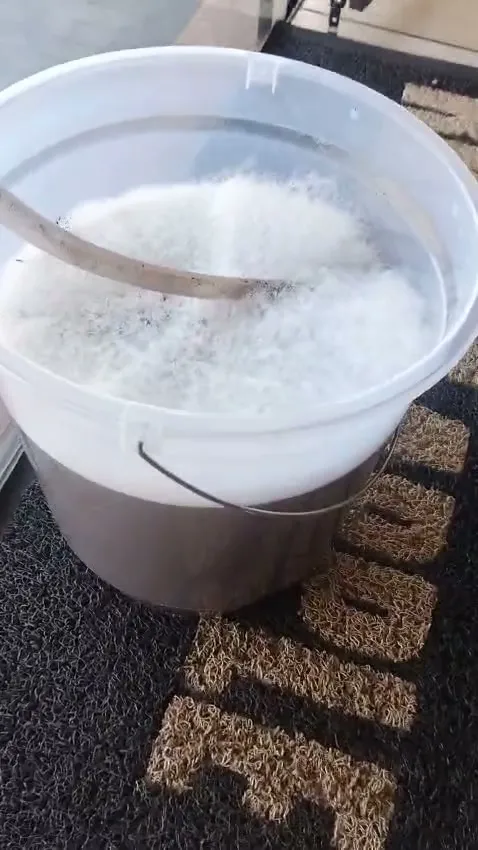 Produto usado na higienização de ar condicionado
